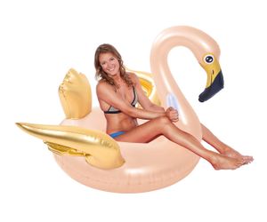 Floater Flamingo aufgeblasen 152x108x93cm