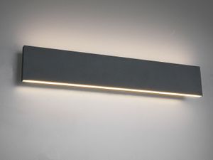 Trio LED Wandleuchte Concha in Anthrazit und Weiß 2x 9w 1800lm