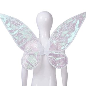 Elegante Feenflügel Schmetterlingsflügel Elfenflügel Engelsflügel Kostümzubehör für Mädchen für Cosplay Geburtstag und Tanz