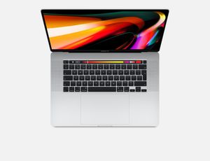 Apple MacBook Pro Silber Notebook 40,6 cm (16 Zoll) 3072 x 1920 Pixel Intel® Core™ i7 der 9. Generation 16 GB DDR4-SDRAM 512 GB SSD macOS Catalina