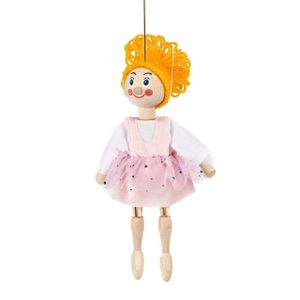 Marionette Ballerina 20 cm, Holz-Marionette, Dekoartikel