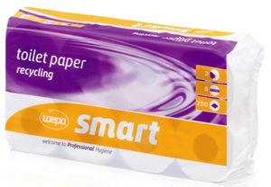 wepa Toilettenpapier Smart 2-lagig weiß 8 Rollen á 250 Blatt