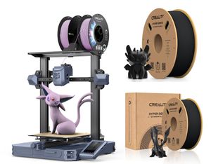 Creality 3D CR-10 SE 3D Drucker+2Kg Creality PLA Filament(Schwarz)