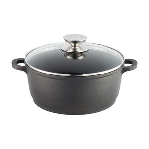 Berndes Vario Click Induction Kochtopf mit Glasdeckel 24 cm 31145