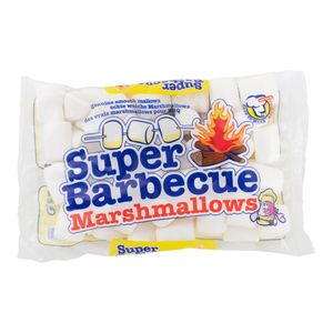 Mr. Mallo Super Barbecue Marshmallows 3x300g | Schaumzucker-Ware Mäusespeck | softe Süßigkeit für Barbecue, Lagerfeuer oder zum Grillen