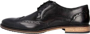 Fretz Men Grenoble Halbschuhe in Übergrößen Grau 7444.7232-22 große Herrenschuhe, Größe:47