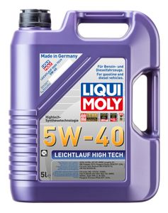 LIQUI MOLY Motoröl Leichtlauf High Tech 5W-40 5L & 1L | 6 Liter Motoröl Set