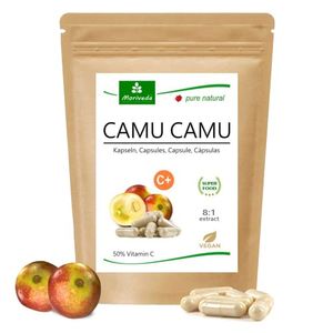 MoriVeda® - Camu Camu Kapseln 8:1 Extrakt mit 50% natürlichem Vitamin C – vegan (1x120 Kapseln)