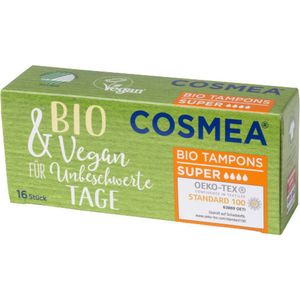 Cosmea Bio Tampons Super Vegan 16 Stück