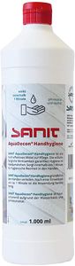SANIT AquaDecon Handhygiene (1000 ml) bekämpft Viren, Bakterien, Pilze u.v.m, ph-neutral, reizfrei und hautschonend