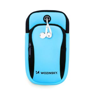 Wozinsky športové puzdro na mobil Blue