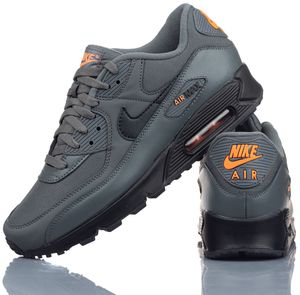 NIKE Air Max 90 Essential Sneaker Schuhe, Grau,Größe:42