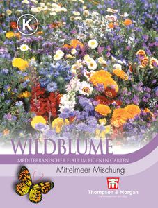 Wildblume Mittelmeer Mischung | Wildblumenwiese von Thompson & Morgan