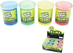 Rappa 725157 Spielschleim Slime Glow in The Dark - Farbe je nach Verfügbarkeit - Preis pro Stück!