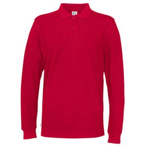 Cottover - T-Shirt für Herren Langärmlig UB525 (XXL) (Rot)