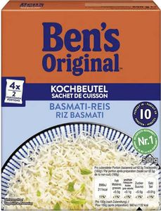 Ben's Original Basmati-Reis 500 Gram 1 Stück Basmati-Reis Ben's Original Basmati-Reis 500 Gram 1 Stück Basmati-Reis