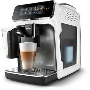 Philips 3200 series Kaffeevollautomat EP3249/70, Espressomaschine, 1,8 l, Kaffeebohnen, Eingebautes Mahlwerk, 1500 W, Silber, Weiß