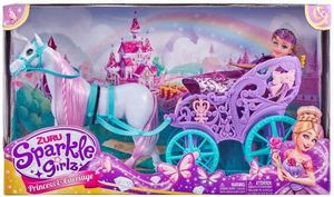 ZURU Sparkle Girlz Princezna s koněm a kočárem