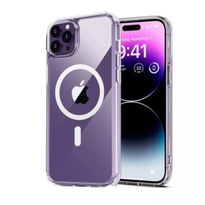 MagSafe Handy Hülle Apple iPhone 14 Pro Schutzhülle Magnet Case TPU Cover Bumper