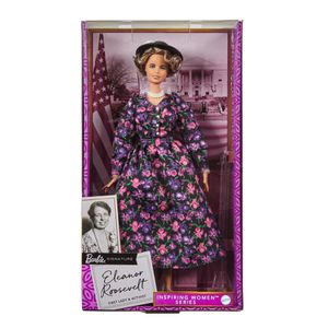 Barbie Inspiring Women Eleanor Roosevelt Puppe, ca. 30 cm, für Kinder u. Sammler