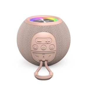 Hama - Bluetooth® Speaker Ball Shape Lautsprecher, 5 Lichtmodi, 5 W, rosa