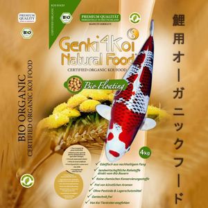 Koi Futter Genki4Koi Natural Food®Floating 4kg 5 mm - IT013