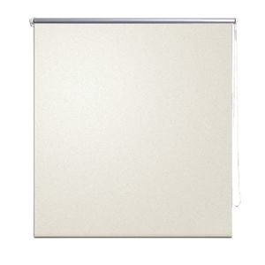 vidaXL Verdunkelungsrollo Rollo 120 x 230 cm creme