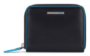 PIQUADRO Blue Square Men´s Zip-Around Wallet RFID Nero