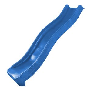 AXI Sky220 Rutsche mit Wasseranschluss Blau - 220 cm | Anbau Element für Kinder Spielturm/Spielhaus/Stelzenhaus | Wasserrutsche/Anbaurutsche für Podesthöhe 120 cm