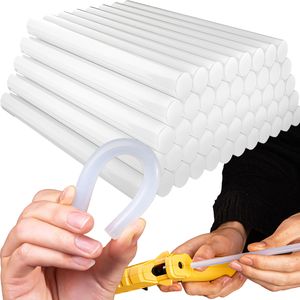 42er Heißklebesticks für Heißklebepistole - Ø 11 mm x 250 mm, Transparente Klebestifte für DIY Handwerk und Reparaturen 1KG - Retoo