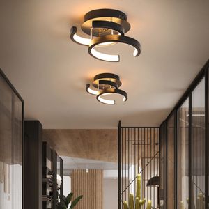 2 tlg. Modern LED Deckenleuchte Wohnzimmer Dimmbar mit Fernbedienung, Design Esszimmerlampe