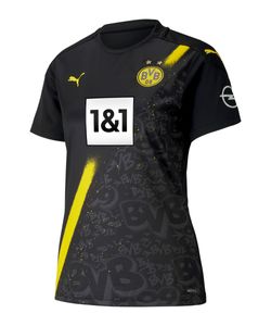 PUMA BVB Borussia Dortmund Auswärtstrikot Damen 2020/21 puma black L