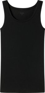 Schiesser Tank-top unterhemd unterzieh-shirt Pure Rib schwarz 40 Schiesser Tank-top unterhemd unterzieh-shirt Pure Rib schwarz 40