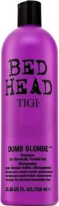 Tigi Bed Head Dumb Blonde Shampoo aufhellendes Shampoo für blondes Haar 750 ml