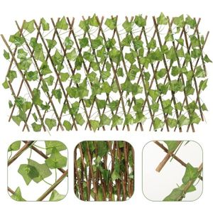 Grüner Künstlicher Efeu Sichtschutz Zaun - Faltbarer Gartenzaun (30 x 80 cm)  - GREENFENCE