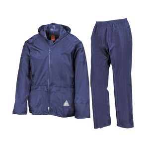 Result - Wasserfeste Jacke und Hose im Set für Herren/Damen Unisex PC7403 (M) (Königsblau)