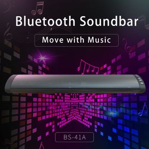 BS-41A Wandmontierte Bluetooth-kompatible TV-Soundbarlautsprecher Home Theater System Sound Bar
