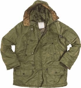US Fliegerparka N3B oliv, M