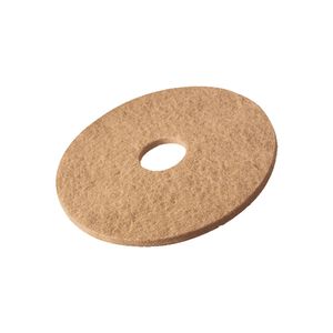 Vileda Superpad Bodenscheiben - Ø 410 mm - Beige - Karton | Packung (5 Stück)