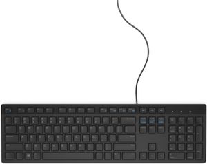 DELL KB216 Tastatur USB QWERTY US International Schwarz