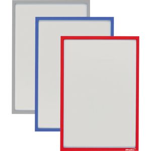 ULTRADEX 889007 Informačný rámik - A4, modrý, magnetický, 5 kusov