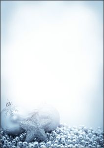 SIGEL DP081 Weihnachts-Motiv-Papier, Blue Mystery, A4, 90 g/m², 100 Blatt SIGEL DP081 Weihnachts-Motiv-Papier, Blue Mystery, A4, 90 g/m², 100 Blatt