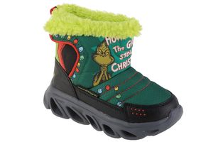 Skechers Dr Seuss Hypno-Flash 3.0 Too Late To Be Good 406015N-GRMT, zimná obuv, pre chlapcov, zelená