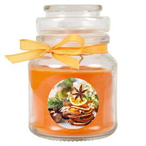 HS Candle "Weihnachten" Duftkerze im Bonbonglas - viele Motive zur Auswahl, Ideale Weihnachtsdeko zur Adventszeit