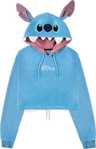 Lilo & Stitch Cropped Kapuzenpullover Stitch Größe L