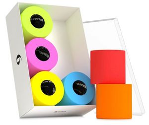 RENOVA Geschenkbox Toilettenpapier - 6er Pack - Toilettenpapier-Mix 3-lagig, 6 Stück - farbiges Toilettenpapier - Renova - leichter Duft - nicht abfärbend - buntes Klopapier 6er Pack