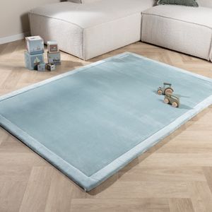 Waschbare Spielmatte Baby - Jip Blau - 50x80cm - Klassik - Kinderzimmer, Babyzimmer - Little Olly Waschbare Spielmatte Baby - Jip Blau - 50x80cm - Klassik - Kinderzimmer, Babyzimmer - Little Olly