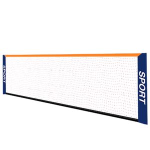 Strapazierfähiges Nylon-Netz-Ersatznetz für Badminton Tennis Pickleball Volleyball Training Indoor Outdoor Yard Sports Größe 6.1M