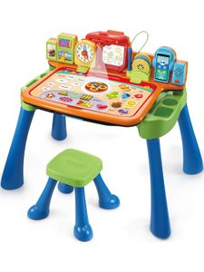 Vtech Spielwaren 5-in-1 Magischer Schreibtisch, grün/blau Spieltische Kleinkind Spielzeug PB22 HK22