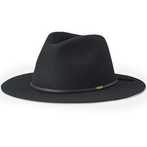 Brixton Wesley Fedora Hut, schwarz, S